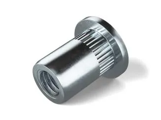 Tuerca M4-Cabeza plana